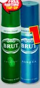 Brut Aerosol Deodorant For Men Assorted -120ml