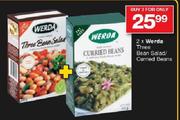 Three Bean Salad/Curried Beans-2x Werda