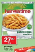 Harvestime Straight Cut Potato Chips-2Kg Each