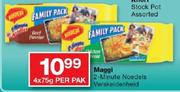 Maggi 2-Minute Noedels-4x 75gm-Per Pak