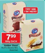 Golden Cloud Muffin/Scone Mix-500gm Each