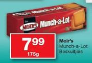 Moir's Munch-a-Lot Beskuitjies-175gm