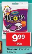 Beacon Liquorice Allsorts-150gm