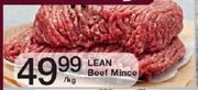 Lean Beef Mince-Per Kg
