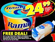 Rama Spread For Bread Low Fat Spread-1kg Tub