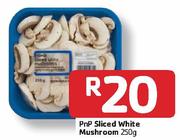PnP Sliced White Mushroom-250g