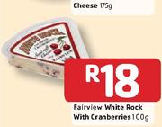 Fairview White Rock With Cranberries-100g