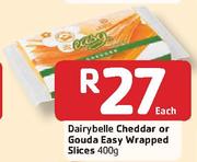Dairybelle Cheddar Or Gouda Easy Wrapped Slices-400g