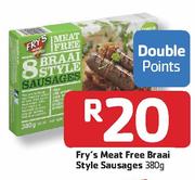 Fry's Meat Free Braai Style Sausages-380g