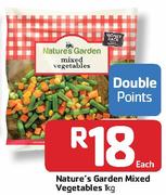 Nature's Garden Mixed Vegetables-1kg Each