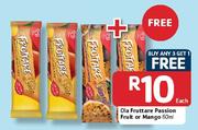 Ola Fruttare Passion Fruit or Mango-60ml Each/