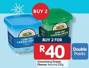 Smirnoff Cream Cheese-2 x 230gm