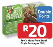 Fry's Meat Free Braai Style Sausages-380G