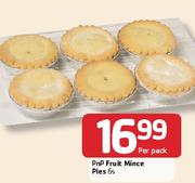 PnP Fruit Mince Pies-6's-Per Pack