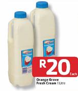 Orange Grove Fresh Cream-1Ltr Each