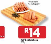 PnP Deli Smokeys-500G