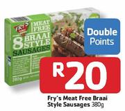 Fry's Meat Free Braai Style Sausages-380G