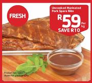 Uncooked Marinated Pork Spare Ribs-Per Kg