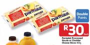 Parmalat Processed Gouda Or Cheddar Cheese Slices-400G Each