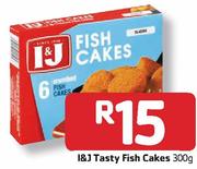 I & J Tasty Fish Cakes-300g