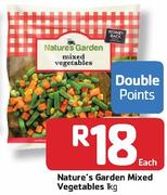 Nature's Garden Mixed Vegetables-1Kg Each