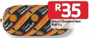 Eskort Chopped Ham Roll-1kg Each