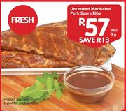 Uncooked Marinated Pork Spare Ribs-Per kg