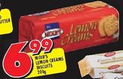 Moir's Lemon Creams Biscuits-200gm
