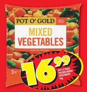 Pot O' Gold Frozen Mixed Vegetables-1kg