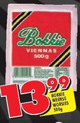 Bokkie Weense Worsies-500gm