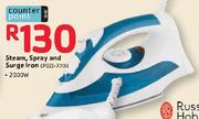Counter Point 2000W Steam, Spray & Surge Iron CPSSS-2200