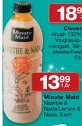 Minute Maid Naartjie & Nada/Lemon & Nada-1.5L Each