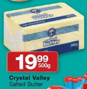 Crystal Valley Salted Butter-500g 