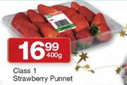 Class 1 Strawberry Punnet-400g