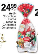 Astir Chocolate Santa Claus & Christmas Ornaments-90G
