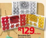 Decoration Pack 24 Piece-Per Pack