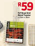 PnP Braai Grid Metal Toaster-23cmx26cm