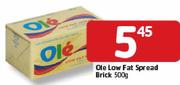 Ole Low Fat Spread Brick - 500g