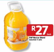 PnP Nectar Blend Assorted-4L 