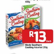 Hinds Southern Coating- 250g Each