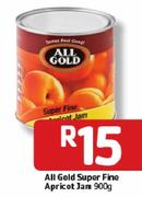 All Gold Super Fine Apricot Jam- 900g