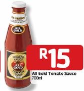 All Gold Tomato Sauce- 700ml