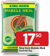 King Korn Mabele Meal Assorted-2Kg