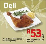 PnP BBQ Chicken Leg Quarters-Per Kg
