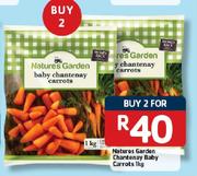 Natures-Garden Chantenay Baby Carrots-2x1kg 