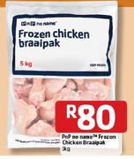 Pnp No Name Frozen Chicken Braaipak-5Kg