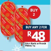 Eskort Garlic Or French Polony-1Kg