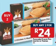 Pennywise Frozen Pies Assorted Or Pasties-2's