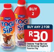 Danone Yogi Sip Low Fat Drinking Yoghurt-1Kg