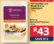 Emborg Emmental Portions-200g